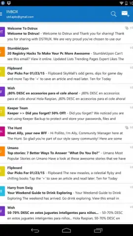 Microsoft Outlook скриншот 5