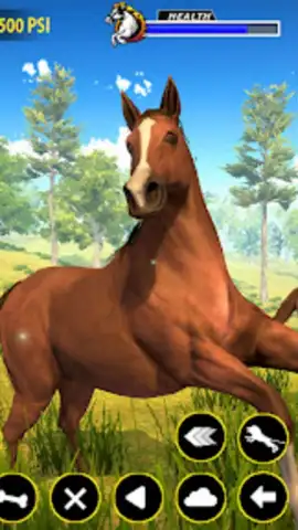Wild Horse Family Simulator скриншот 2