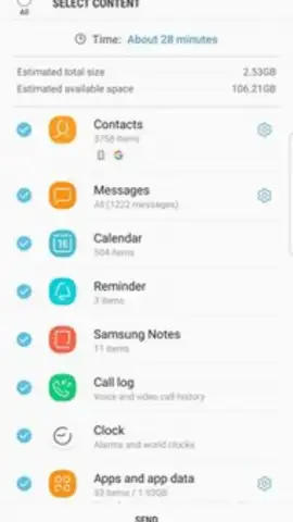 Samsung Smart Switch Mobile скриншот 3