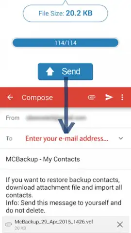MCBackup скриншот 3