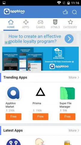 Appbloo скриншот 1