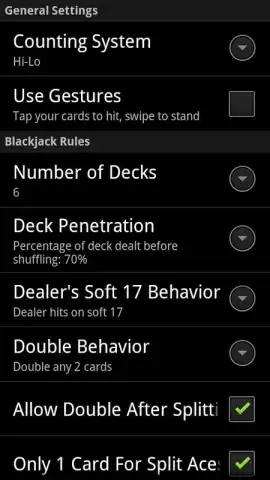 Advantage Blackjack скриншот 2