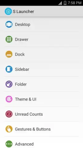 S Launcher скриншот 6