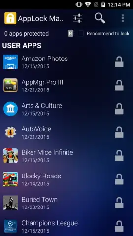 AppLock Master скриншот 7