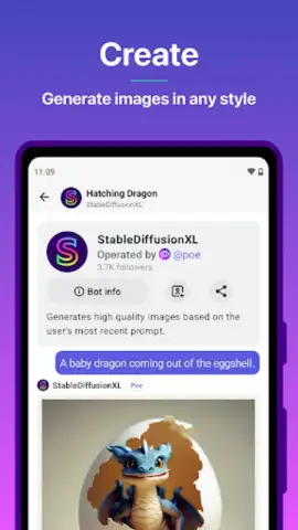 Poe - Fast AI Chat скриншот 7