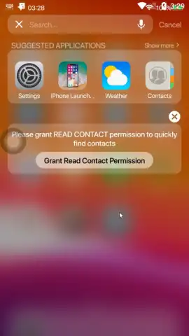 MiniPhone Launcher скриншот 3