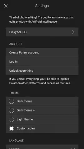 Polarr скриншот 6