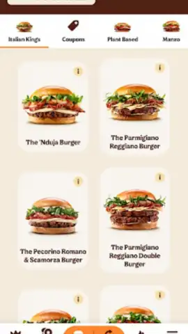 Burger King Italia скриншот 3