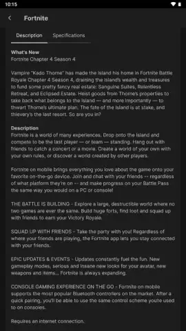 Epic Games скриншот 13