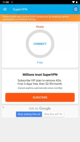 SuperVPN Fast VPN Client скриншот 5