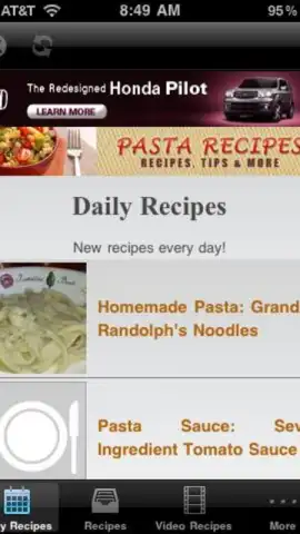 Pasta Recipes скриншот 4