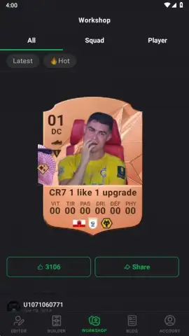FUT 26 Card Creator скриншот 3