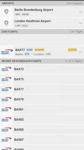 Flightradar24 скриншот 3