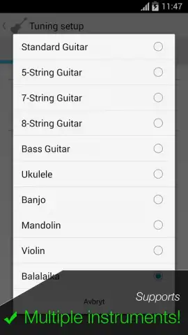 Pro Guitar Tuner скриншот 10
