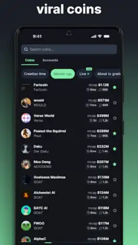 pump.fun скриншот 2