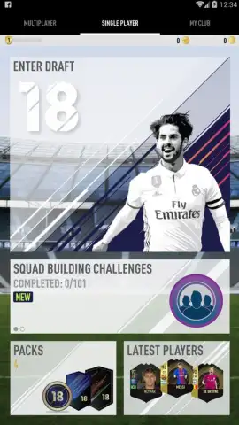 FUT 18 DRAFT скриншот 8