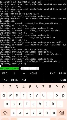 Termux скриншот 10
