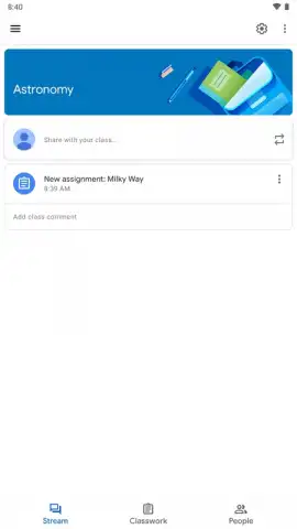 Google Classroom скриншот 19