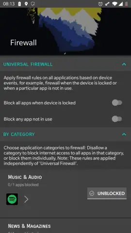 Rethink: DNS + Firewall скриншот 5