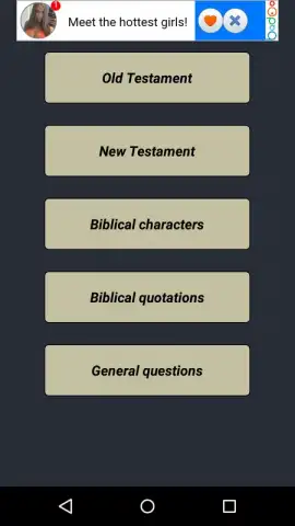 The bible quiz game скриншот 3