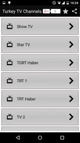 Turkey TV Channels скриншот 2