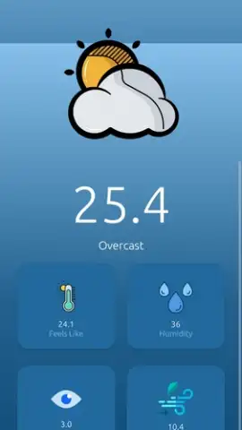 WeatherApp скриншот 2