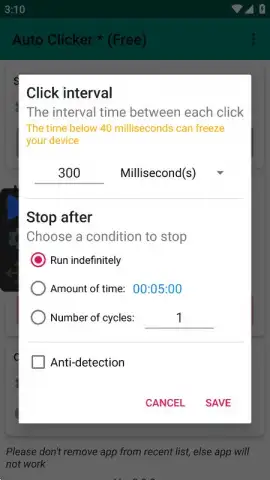 Auto Clicker - Automatic tap скриншот 10