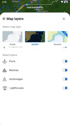MarineTraffic скриншот 2