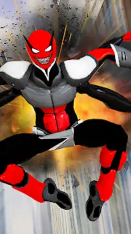 Black Spider Rope Superhero скриншот 3