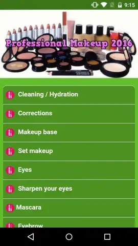 Maquillaje Profesional 2016 скриншот 1