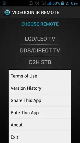 Videocon IR Remote скриншот 5