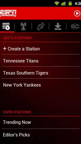 ESPN Radio скриншот 3