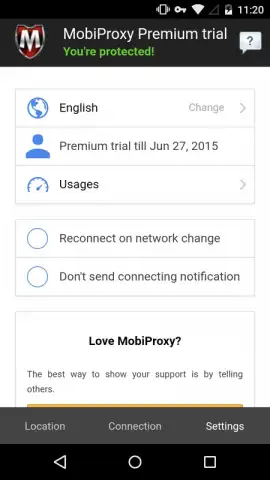 Mobiproxy скриншот 2