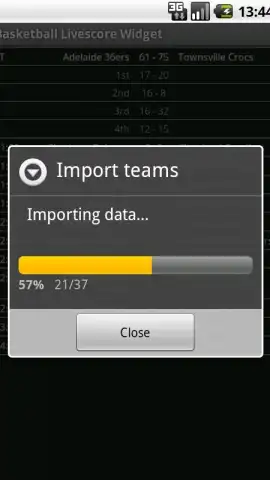 Basketball Livescore Widget скриншот 9