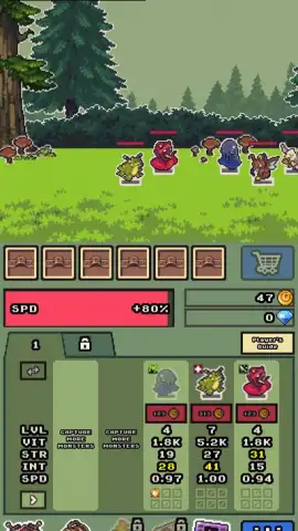 Idle Monster Frontier скриншот 2