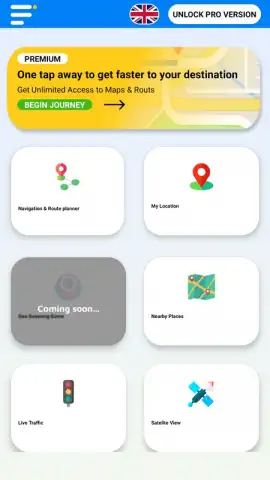 GPS Road Map скриншот 2
