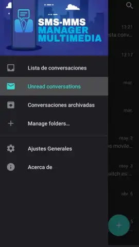 SMS-MMS Manager скриншот 5
