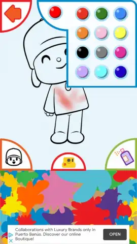 Pocoyo Colors Fun скриншот 6