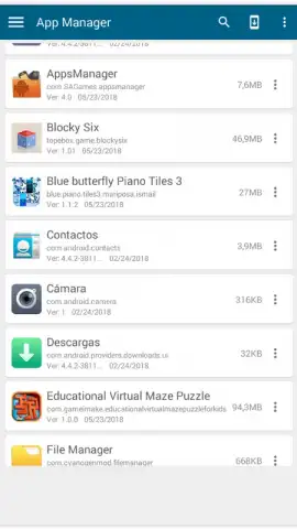 AppsManager скриншот 2