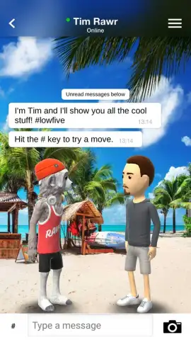 Rawr Messenger скриншот 6