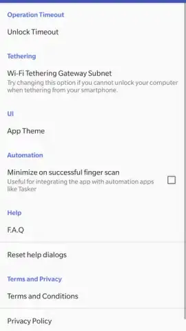 Remote Fingerprint Unlock скриншот 3