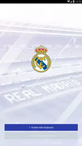 Real Madrid Kika Keyboard скриншот 5