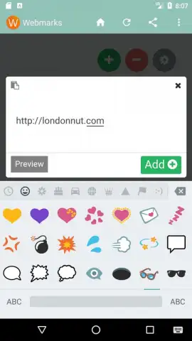 Webmarks скриншот 1
