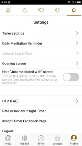 Insight Timer скриншот 6