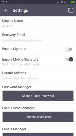 Proton Mail скриншот 7