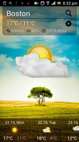 Cute Weather скриншот 5