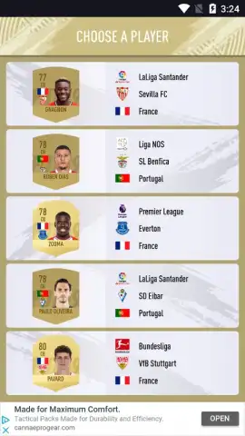 FUT 19 DRAFT by PacyBits скриншот 14