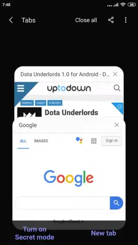 Samsung Internet Browser скриншот 4