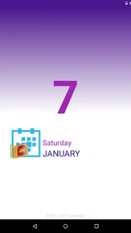 Ceylon Calendar 2015 скриншот 11