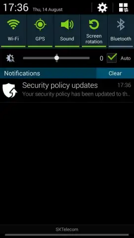 Samsung Security Policy Update скриншот 4